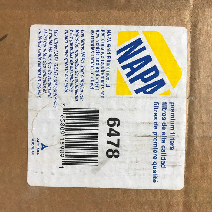 NAPA Gold Air Filter 6478 NOS