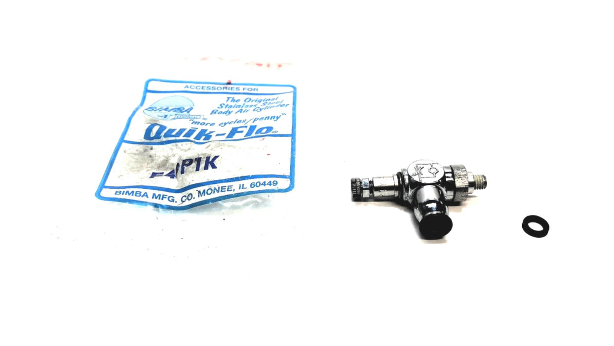 Bimba Quik-Flo Stainless Steel Needle Valve FQP1K NOS