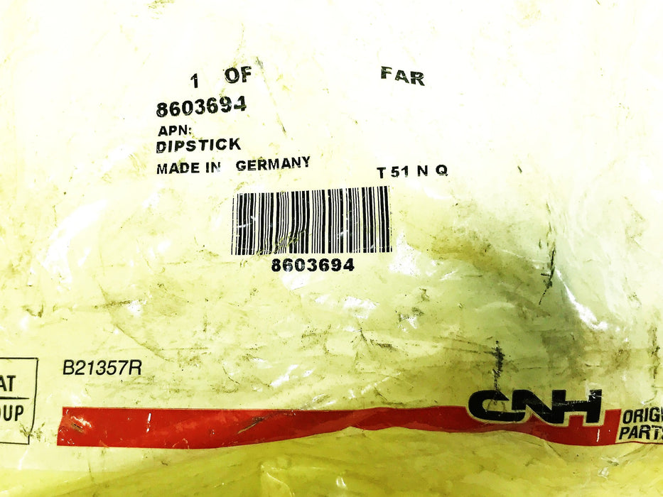 Oil Dipstick for CNH Machines 8603694 NOS