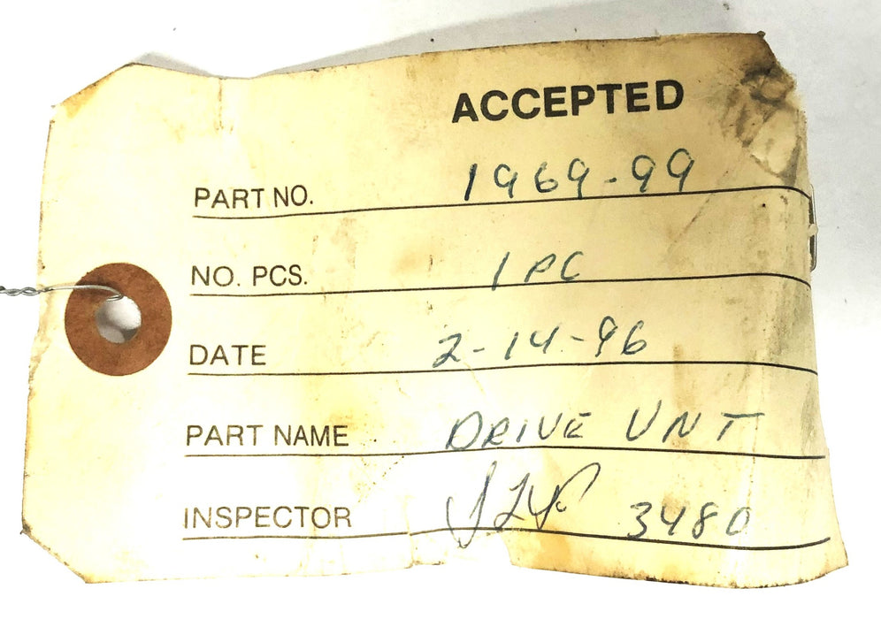 Unbranded Drive Unit Assembly With MRC Bearings 1969-99 (2066-25 CT) NOS