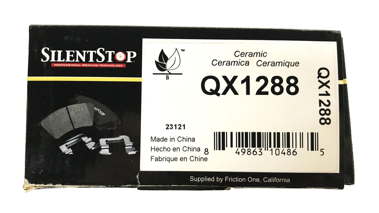 Silent Stop Semi-Metallic Brake Pad Kit QX1288 NOS