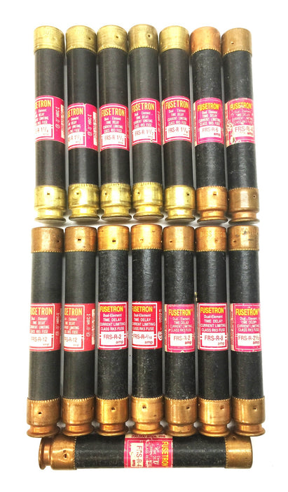 Bussmann Fusetron Time Delay Current Limiting RK5 Fuse Lot [Lot of 15] NOS
