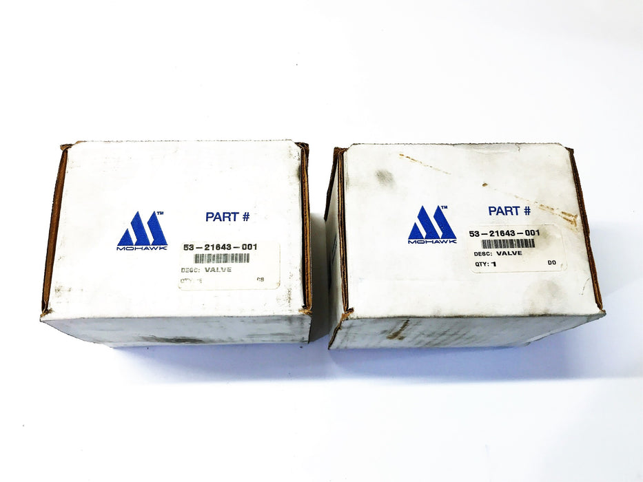 Mohawk Air Auctuator Valve 53-21643-001 NOS