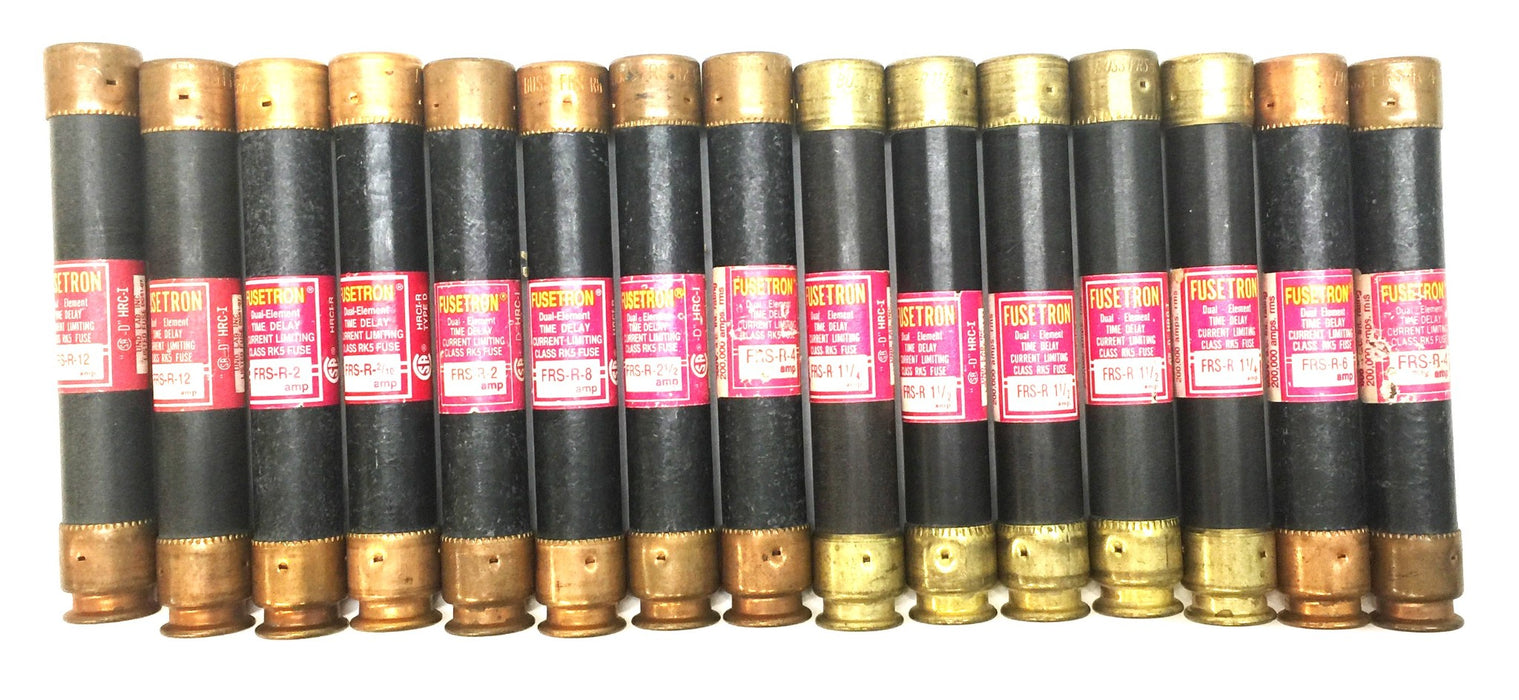 Bussmann Fusetron Time Delay Current Limiting RK5 Fuse Lot [Lot of 15] NOS
