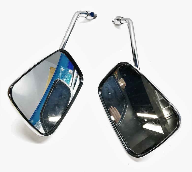 Kawasaki Rear View Mirror Pair 56001-1328 + 56001-1327 NOS