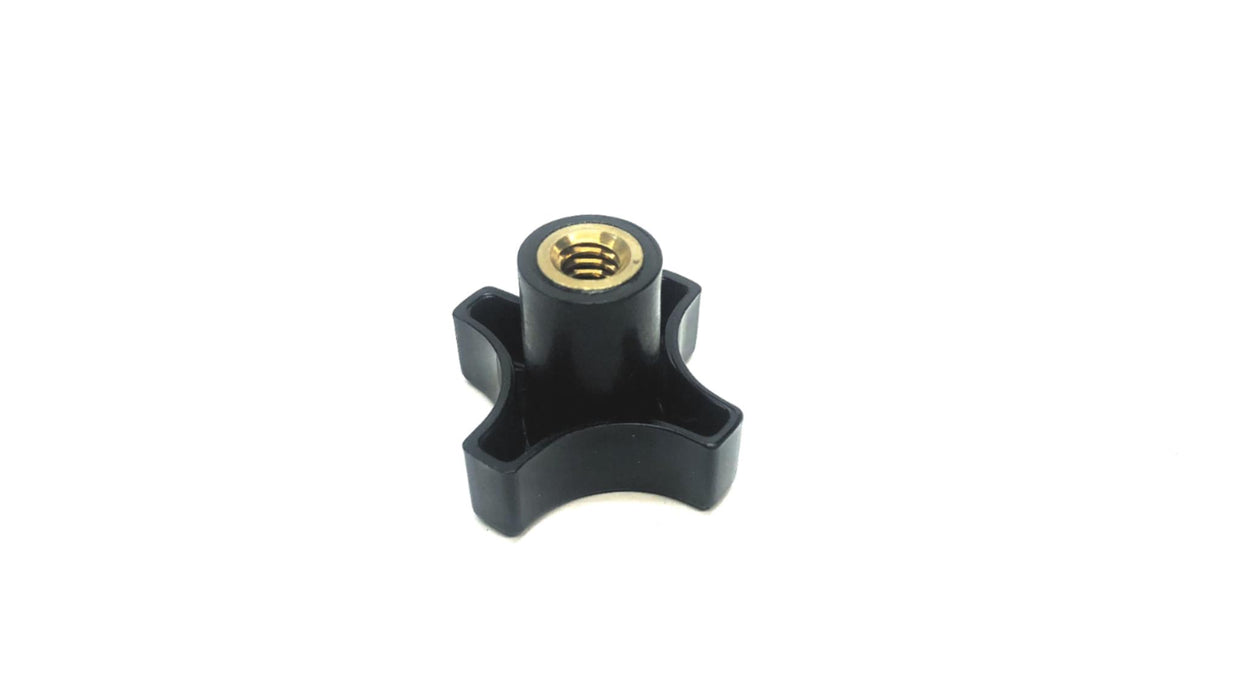 Unbranded 1/4" ID x 1" OAL 4-Arm Knob [Lot of 10] NOS