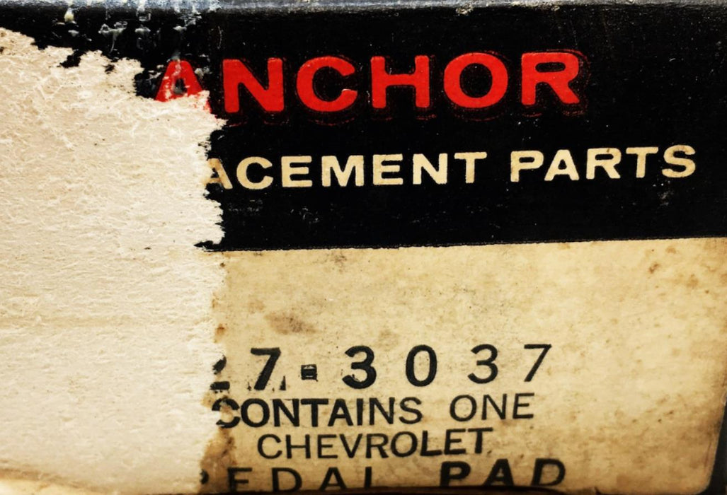 Anchor Pedal Pad for Chevrolet 27-3037 (31-100) NOS