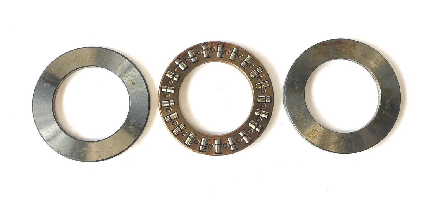 B&RB 3 Piece Thrust Roller Bearing Set EM41 (EM44) NOS