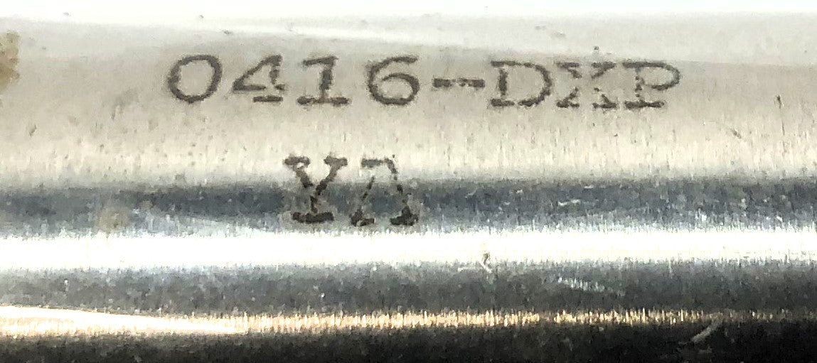 Bimba Pneumatic Cylinder 0416-DXP NOS