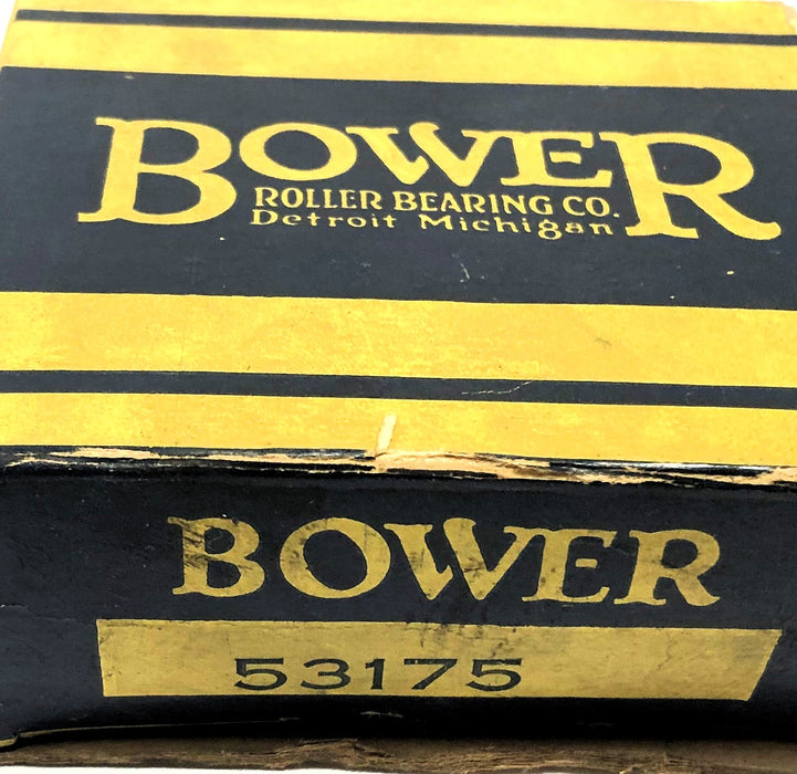 Bower Tapered Roller Bearing Cone 53175 NOS