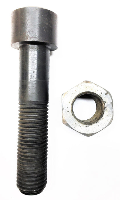 UNBRANDED 1-3/4"-5 x 8" Partially Threaded Socket Head Cap Screw w/Nut NOS