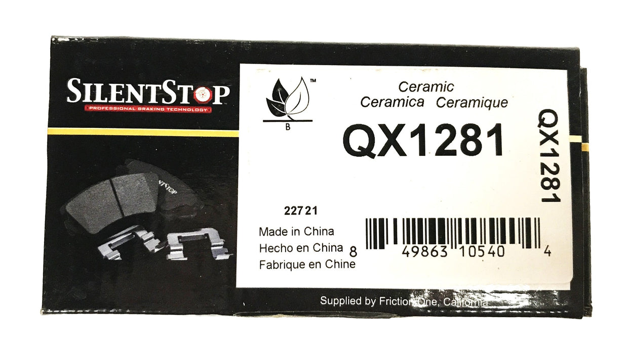 Silent Stop Semi-Metallic Brake Pad Kit QX1281 NOS