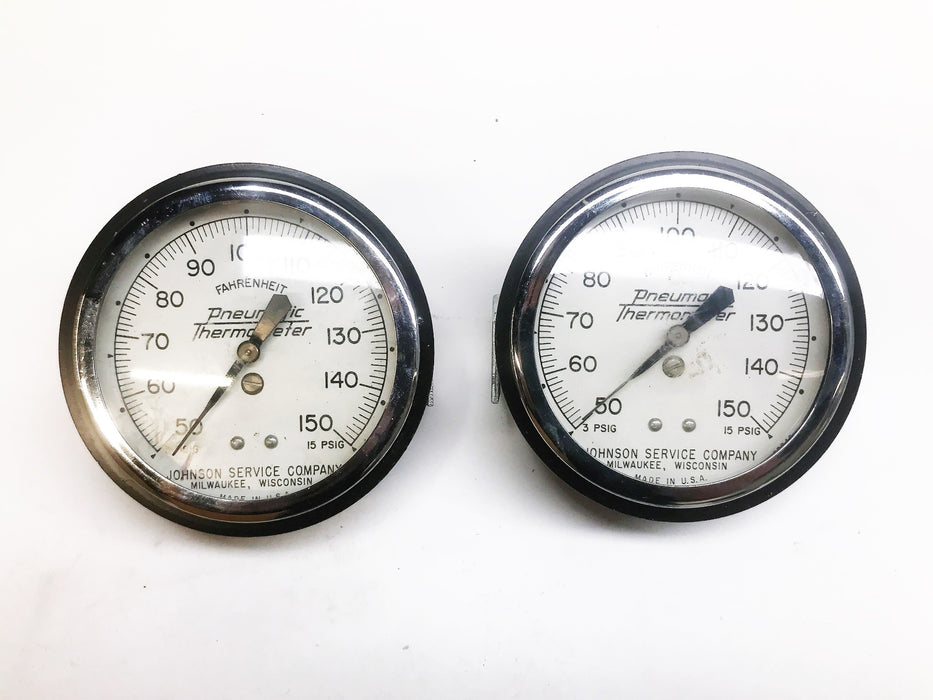 Johnson Controls Temperature Gauge T-5502 [Lot of 2] NOS