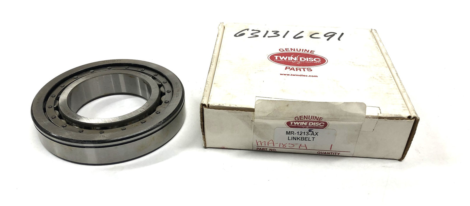 Link-Belt Cylindrical Roller Bearing MR1213EAX NOS