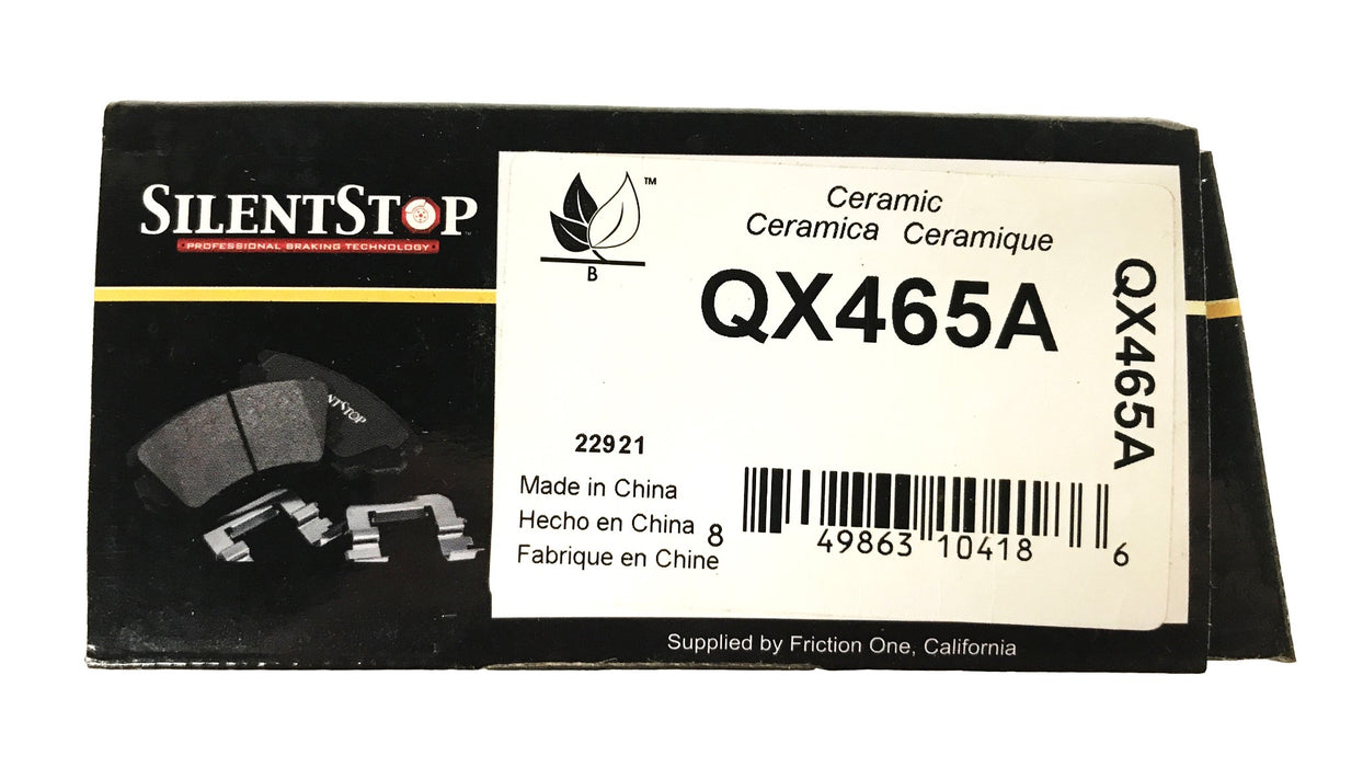 Silent Stop Semi-Metallic Brake Pad Kit QX465A NOS