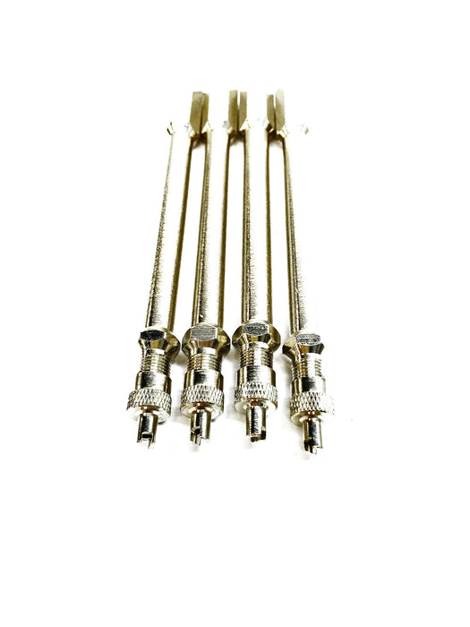 Milton M440-4 Truck Valve Extension with Valve Removal Cap [Lot of 4] NOS