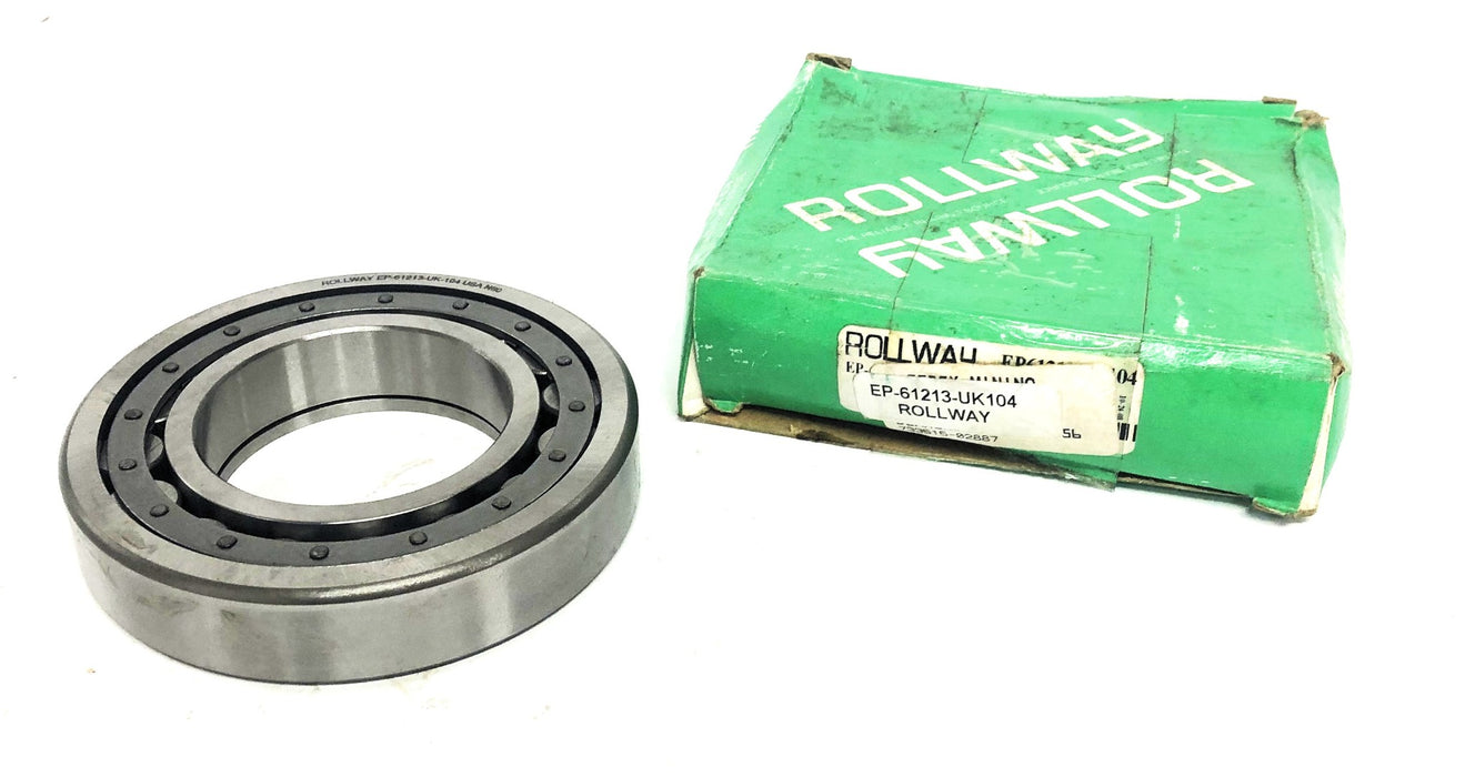 Rollway 2.56 Inch Bore Cylindrical Roller Bearing EP-61213-UK-104 NOS