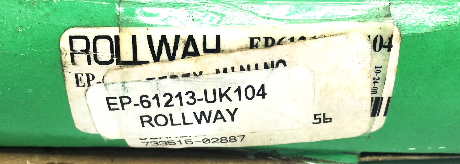 Rollway 2.56 Inch Bore Cylindrical Roller Bearing EP-61213-UK-104 NOS
