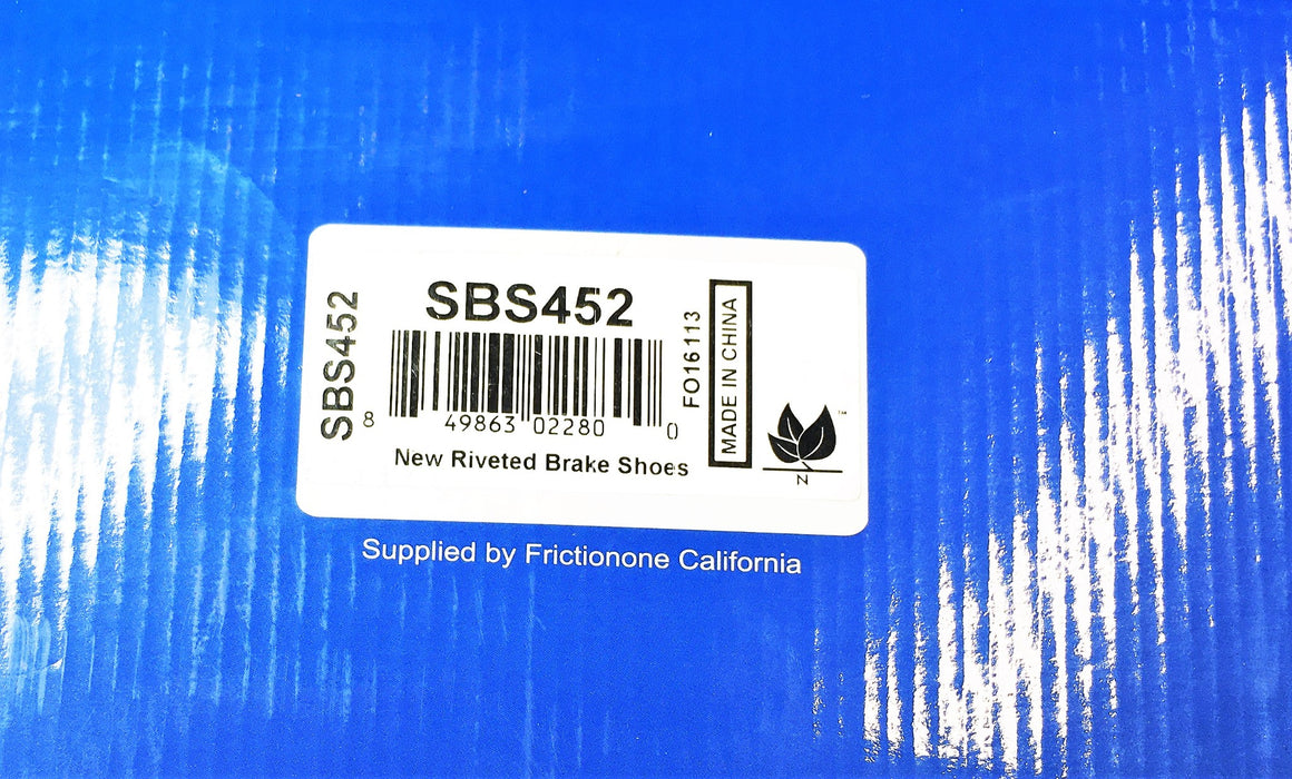 EVS Riveted Brake Shoes SBS452 NOS