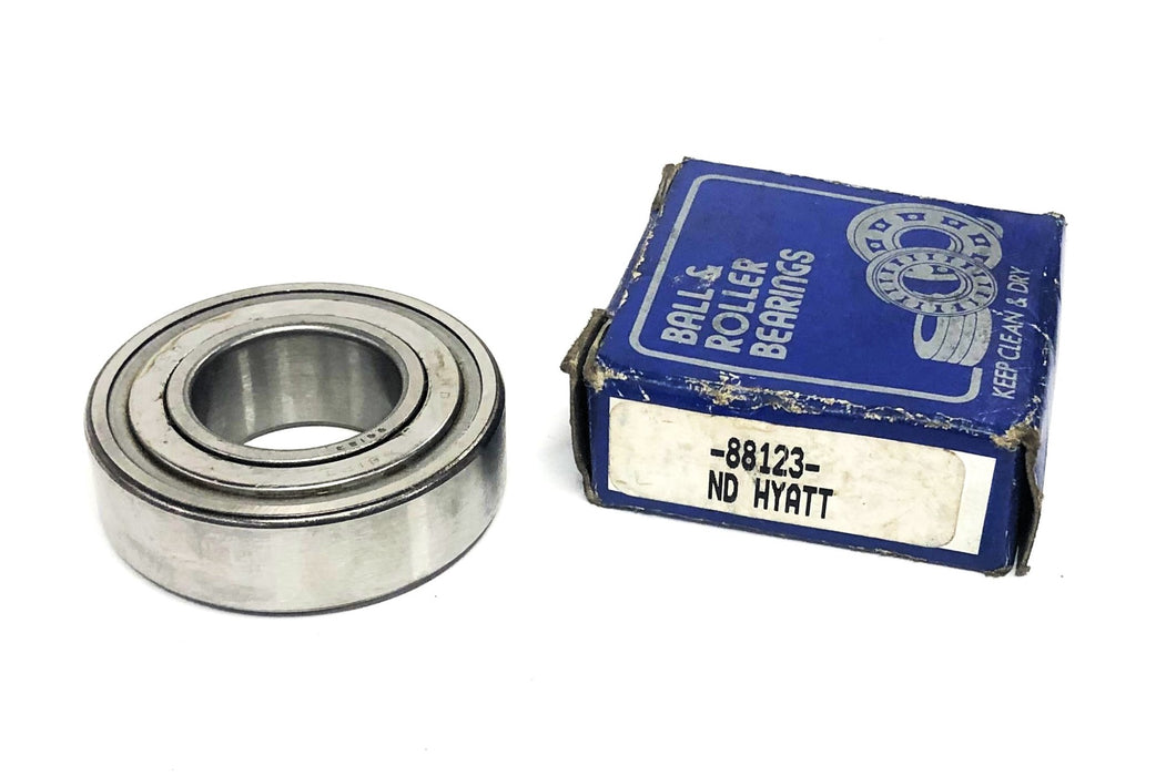 New Departure Hyatt Double Shielded Ball Bearing 88123 NOS