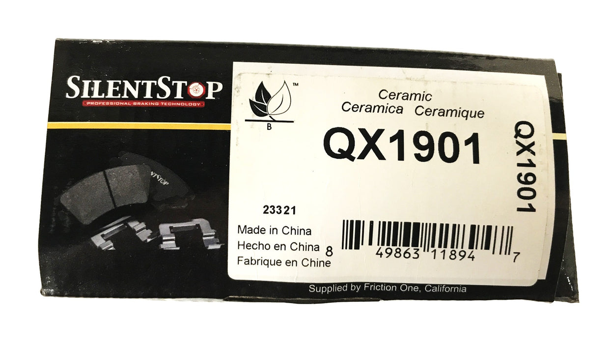 Silent Stop Semi-Metallic Brake Pad Kit QX1901 NOS