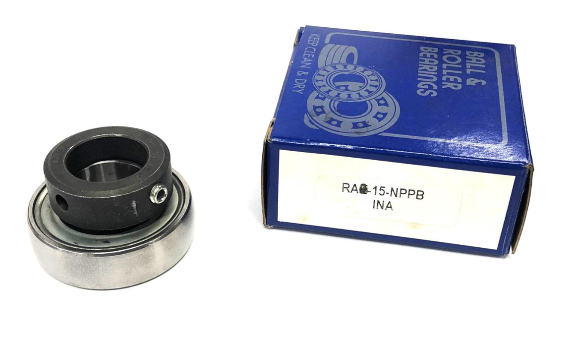 INA Ball Bearing Insert With Collar RA015NPPB NOS