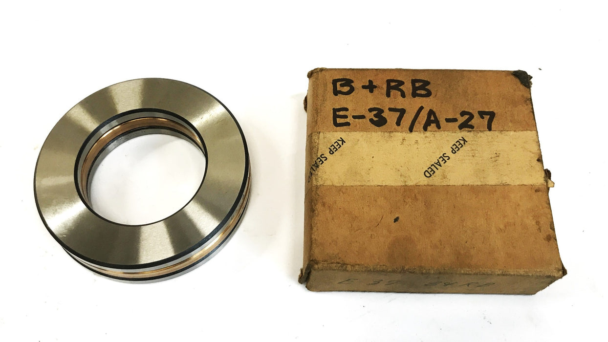B&RM Thrust Roller Bearing Assembly E-37/A-27 NOS