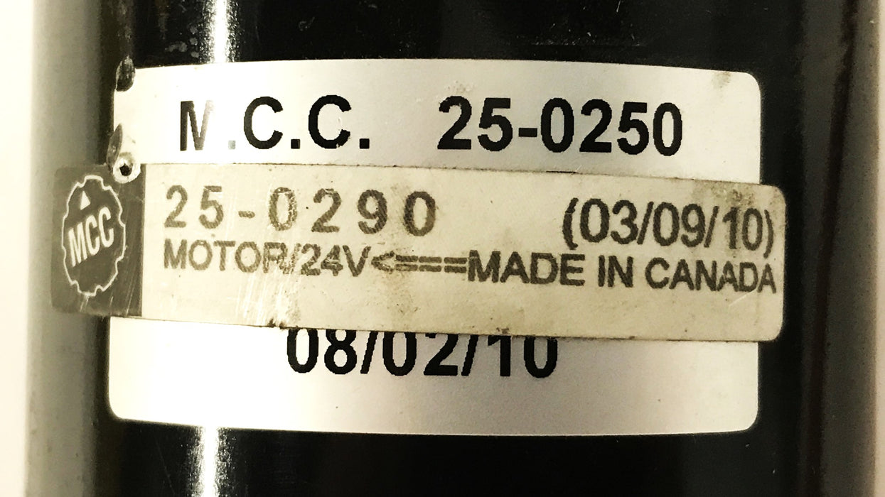 MCC 24 Volt Wiper Motor 25-0250 NOS