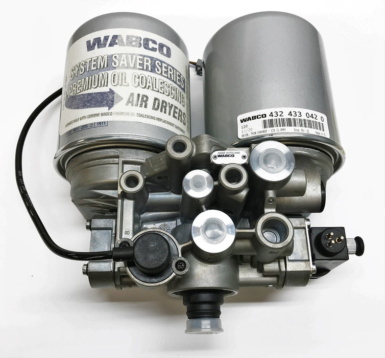 Wabco/Mack Twin Chamber Air Dryer Assembly S432-433-042-0 (85128558) NOS