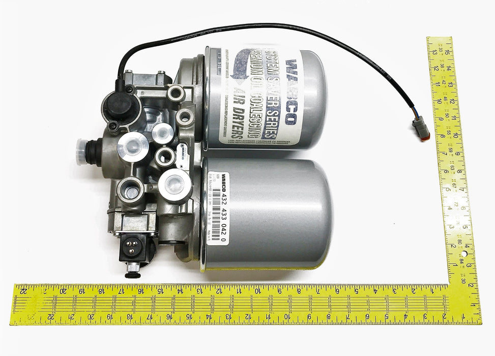Wabco/Mack Twin Chamber Air Dryer Assembly S432-433-042-0 (85128558) NOS