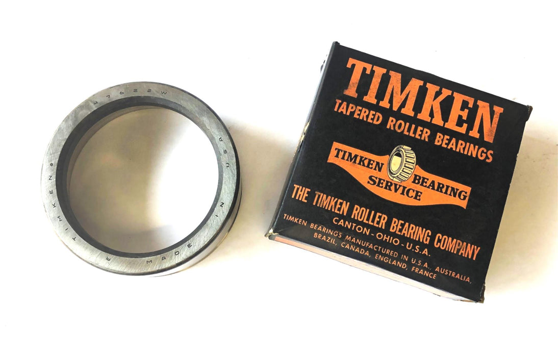 Timken Taper Roller Bearing Cup 47622.W 4-24 NOS