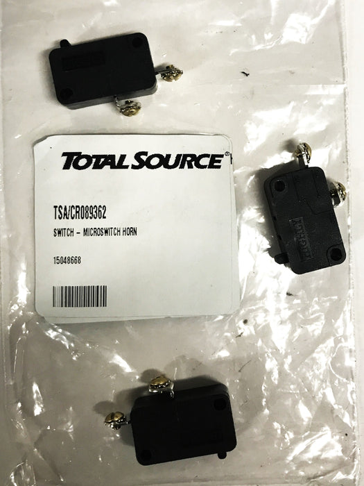 Total Source Micro Horn Switch CR089362 [Lot of 3] NOS