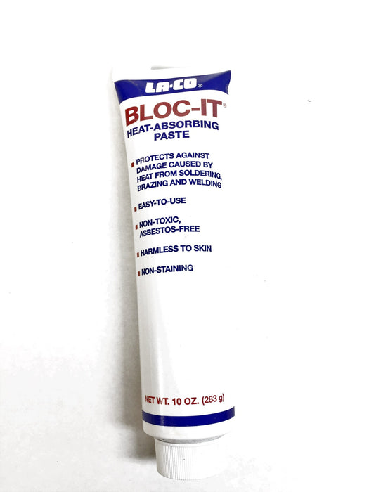 LA-CO Bloc-It Heat Absorbing Paste 10 oz. 11511 NOS