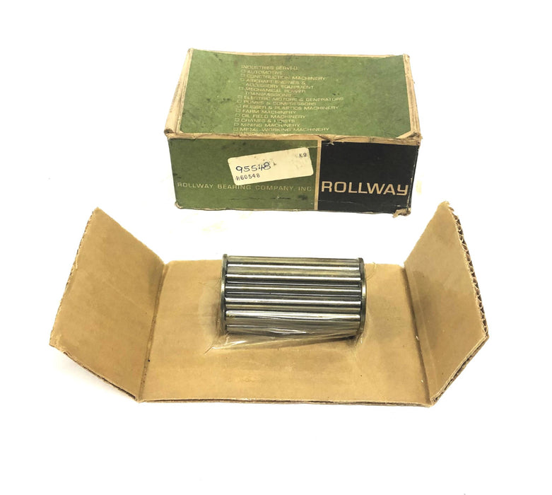 Rollway Needle Roller Bearing Assembly 95548 (160548) NOS