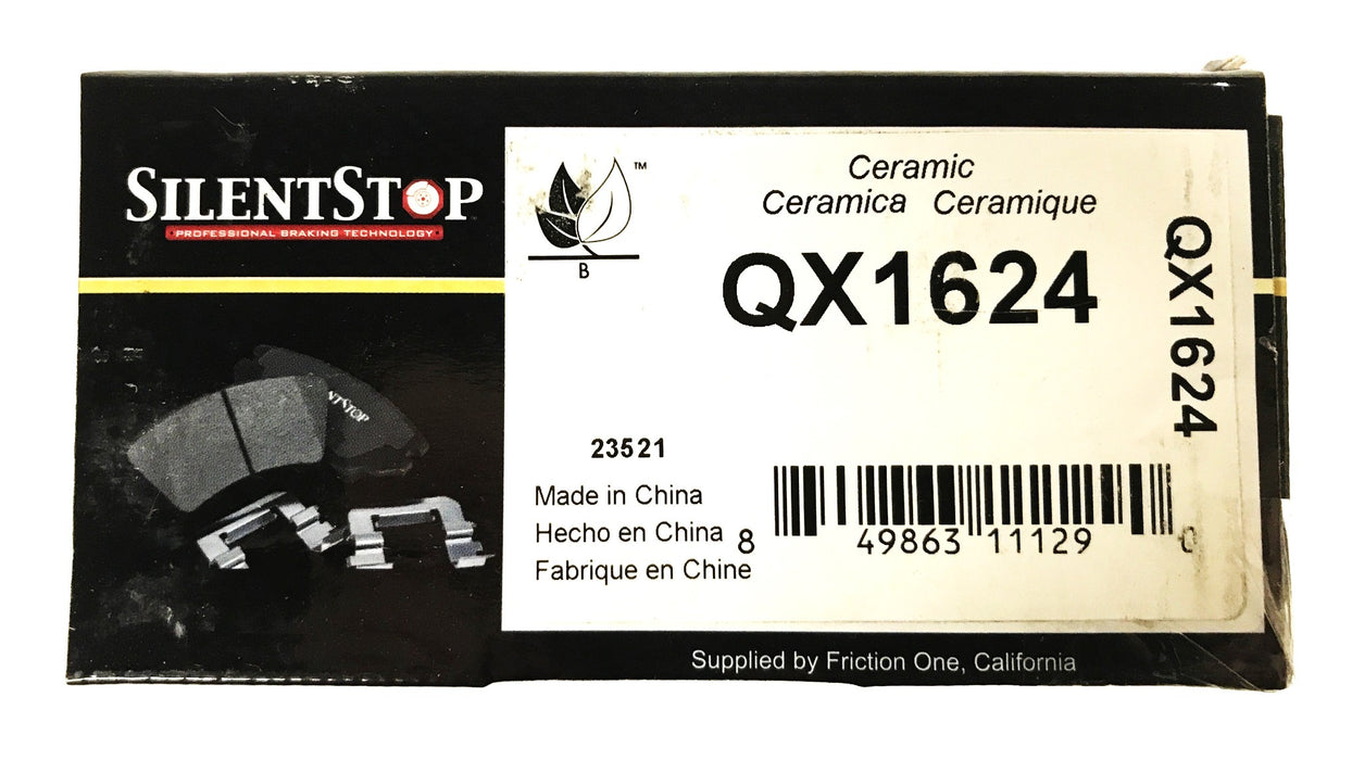 Silent Stop Semi-Metallic Brake Pad Kit QX1624 NOS