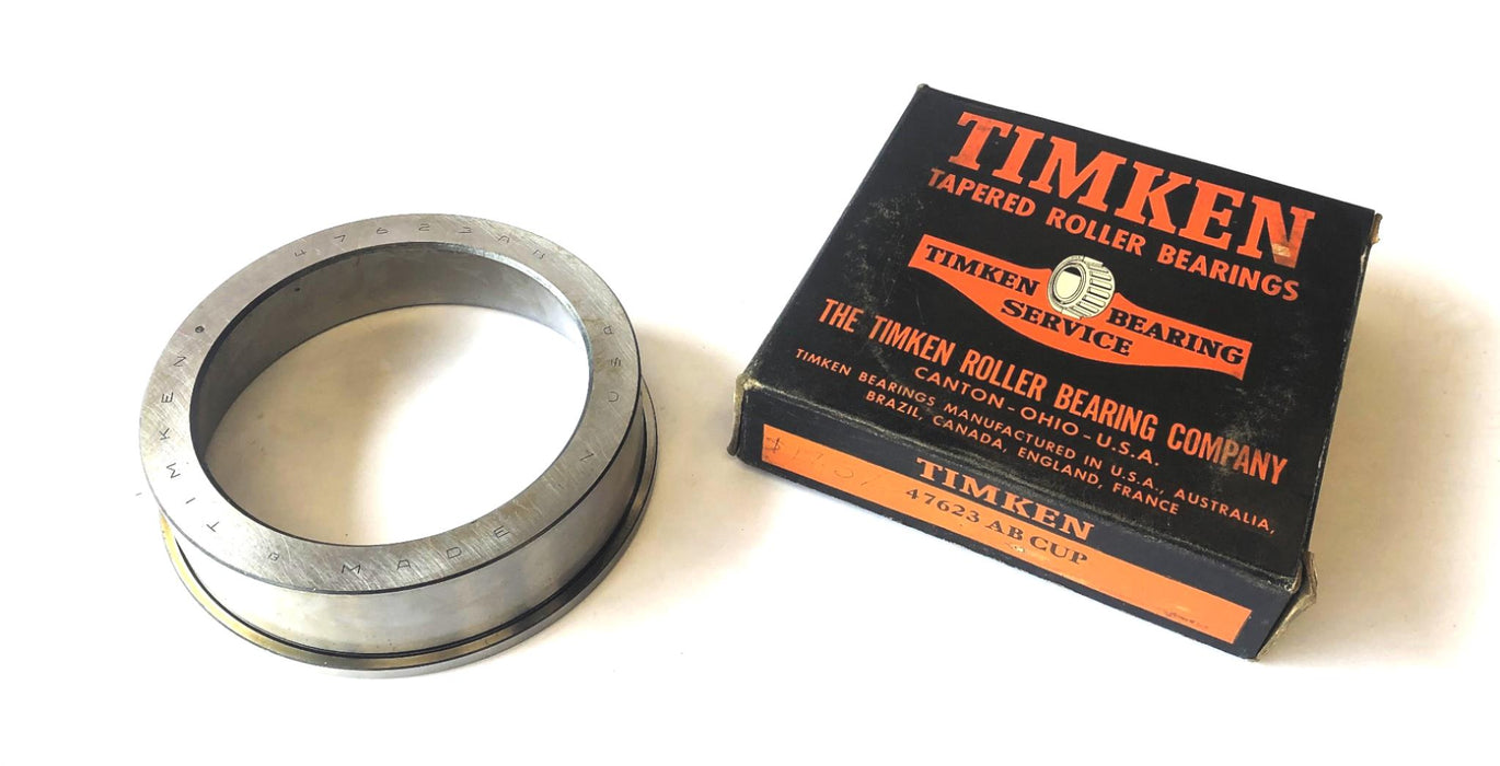 Timken Taper Roller Bearing Cup 47623AB NOS