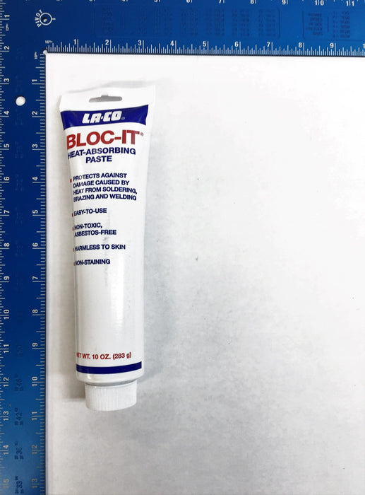 LA-CO Bloc-It Heat Absorbing Paste 10 oz. 11511 NOS