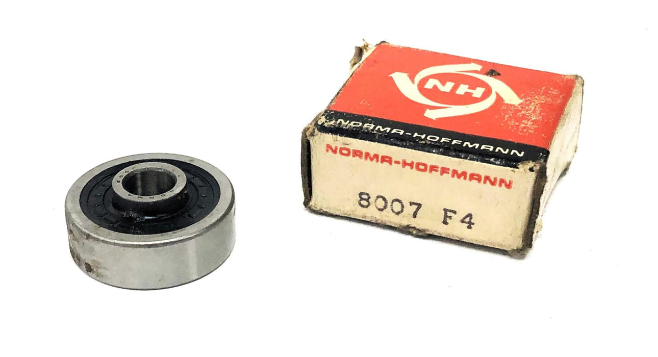 Norma Hoffmann Single Row Ball Bearing 8007-F4 NOS