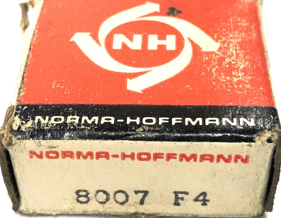 Norma Hoffmann Single Row Ball Bearing 8007-F4 NOS