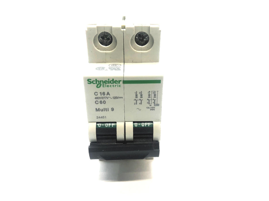 Schneider Electric 480Y/277V Multi 9 Circuit Breaker 24451(MG24451)(C60) NOS