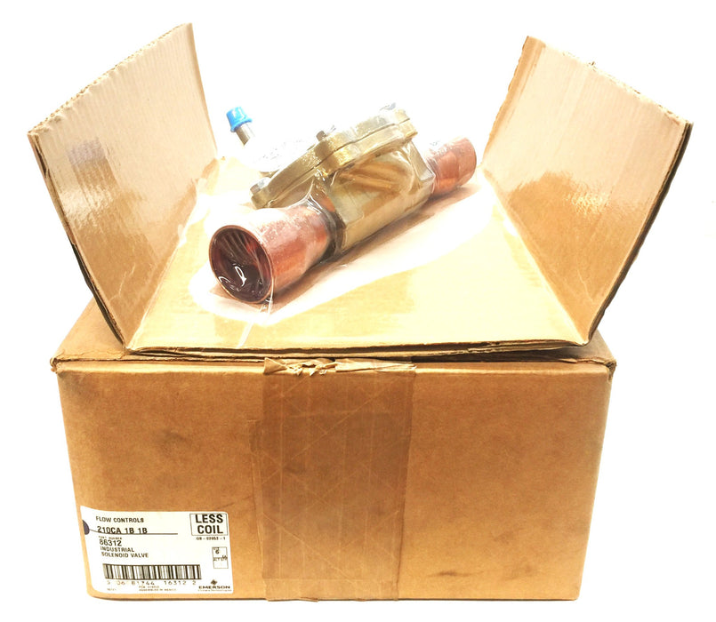 Emerson Industrial Solenoid Valve Less Coil 86312 (210CA1B1B) NOS