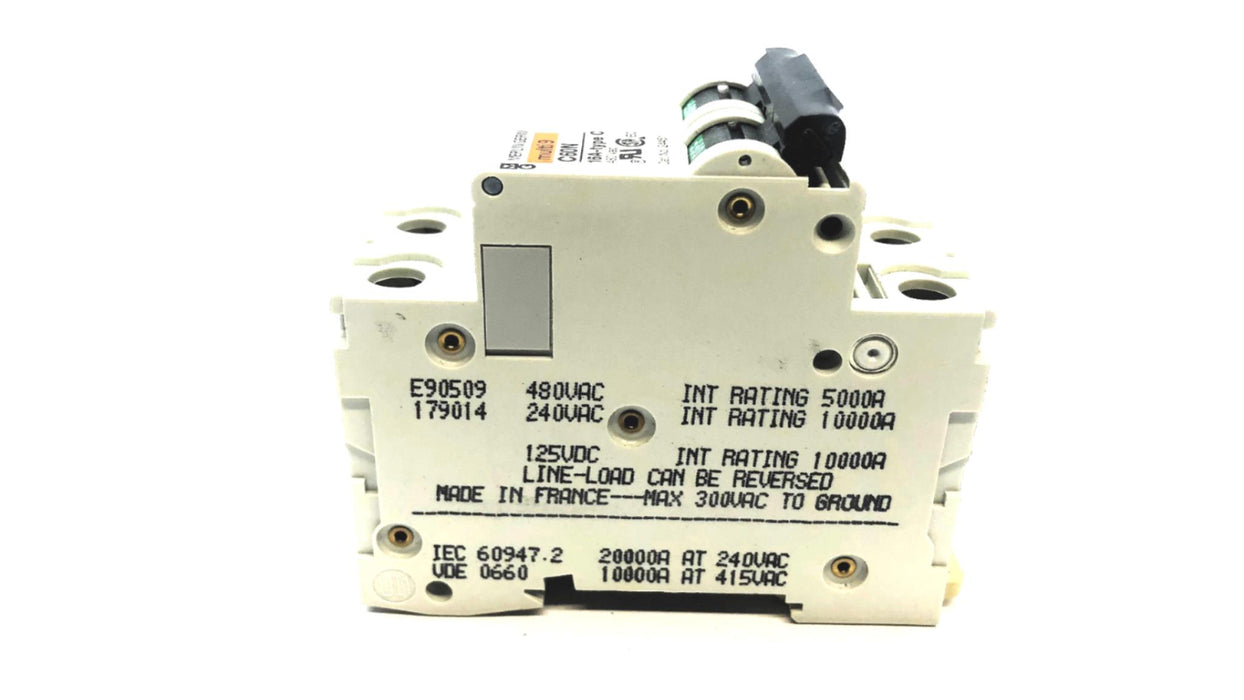Merlin Gerin Square D 480VAC TypeC 16A Circuit Breaker 24451 (MG24451)(C60N) NOS
