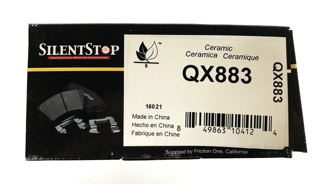 Silent Stop Semi-Metallic Brake Pad Kit QX883 NOS