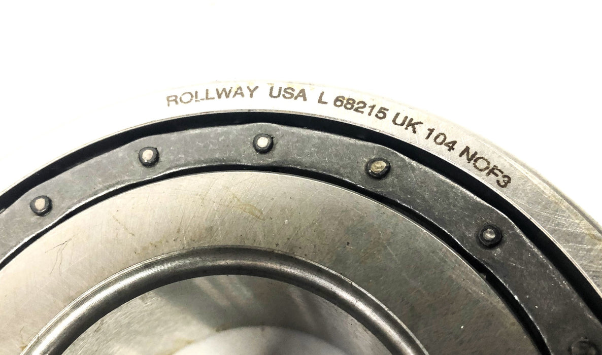 Rollway Emerson Cylindrical Roller Bearing L-68215-UK-104 NOS