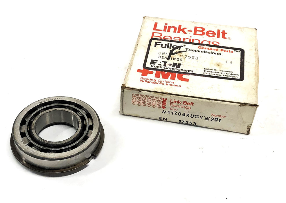 Link-Belt EN 17553 Cylindrical Roller Bearing MR1206RUGVW901 NOS