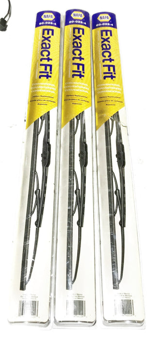 NAPA Wiper Blade 60-022-4 [Lot of 3] NOS