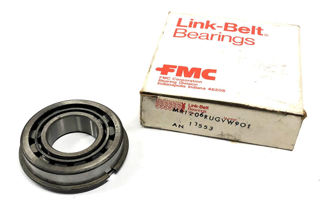 Link-Belt AN 11553 Cylindrical Roller Bearing MR1206RUGVW901 NOS