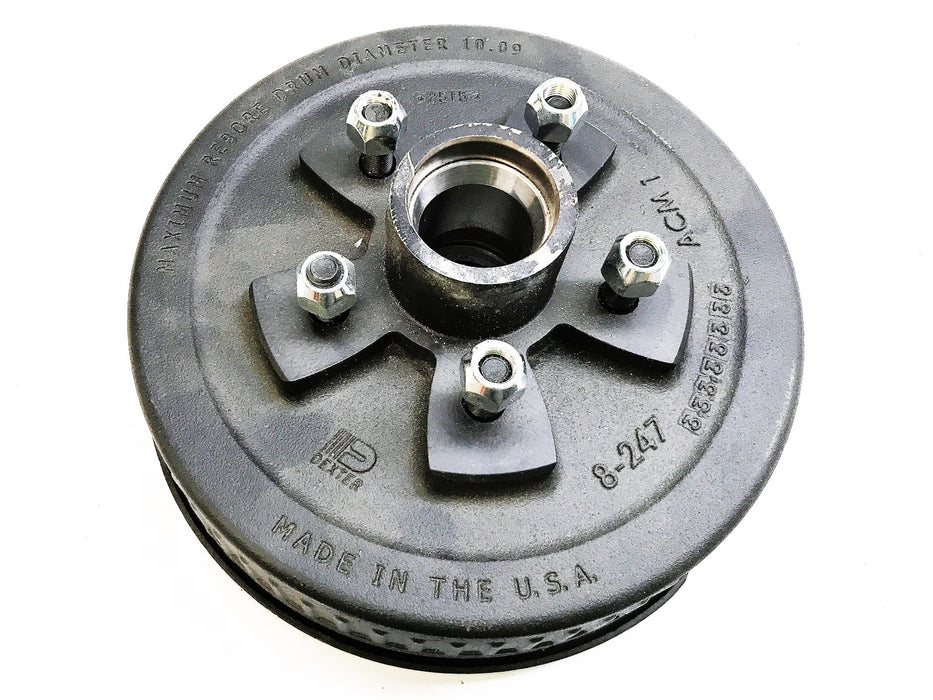 Dexter Left Brake Drum Assembly 2515 AR23-261 NOS