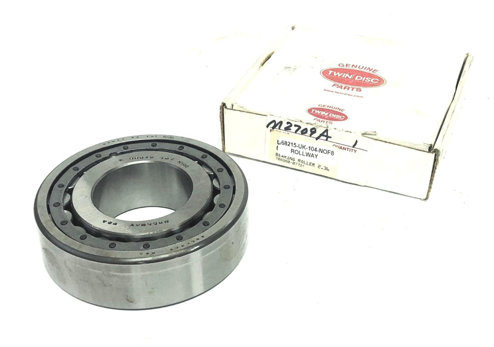 Rollway Cylindrical Roller Bearing L-68215-UK-104 N1G0 NOS
