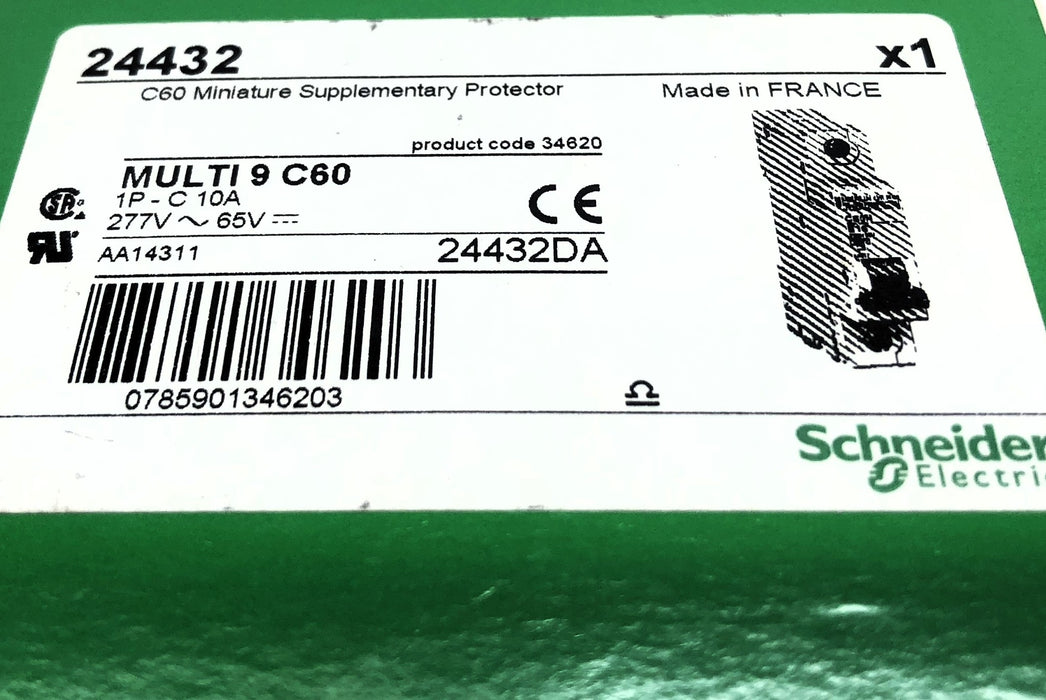Schneider Electric Supplementary Protector 24432 NOS